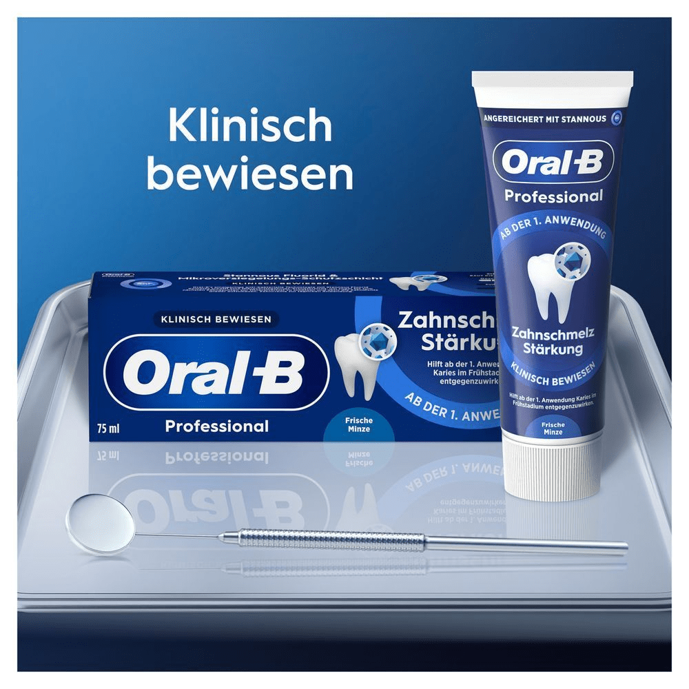 Bild: Oral-B Professional Zahnschmelz Stärkung Zahncreme 