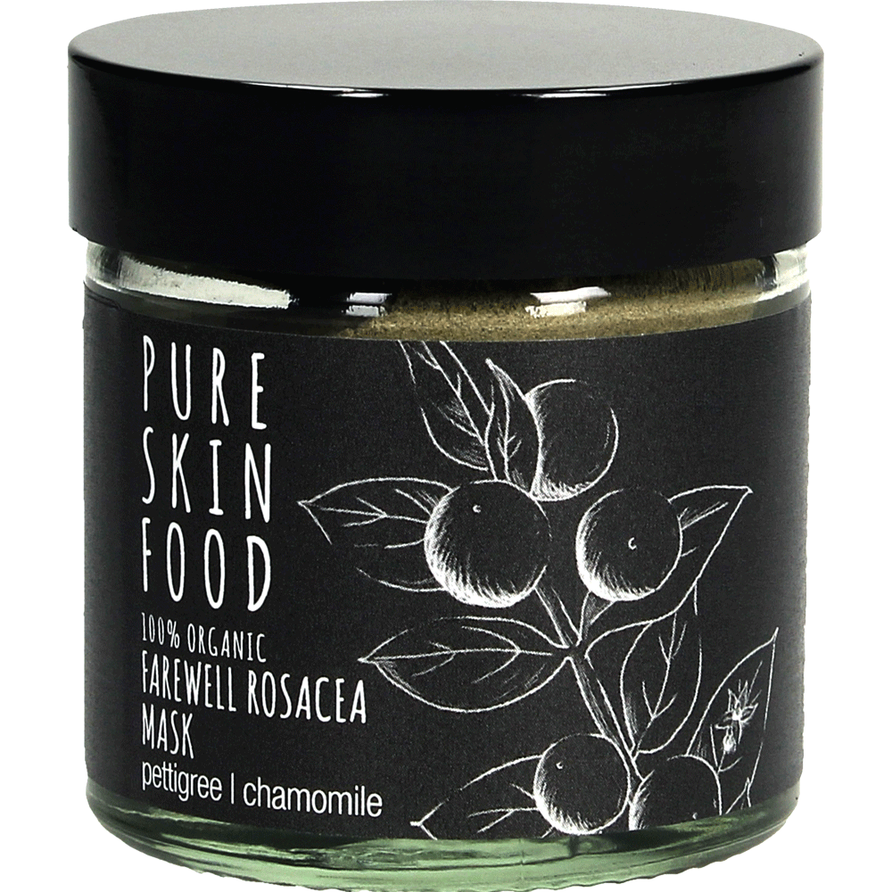 Bild: Pure Skin Food Bio Gesichtsmaske für entzündete & gerötete Haut