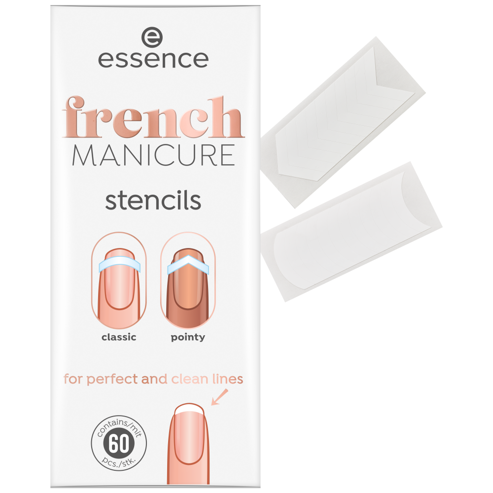 Bild: essence Nagelschablone French Manicure