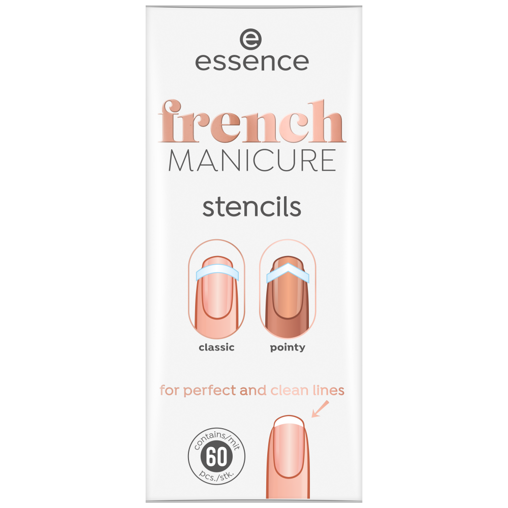 Bild: essence Nagelschablone French Manicure