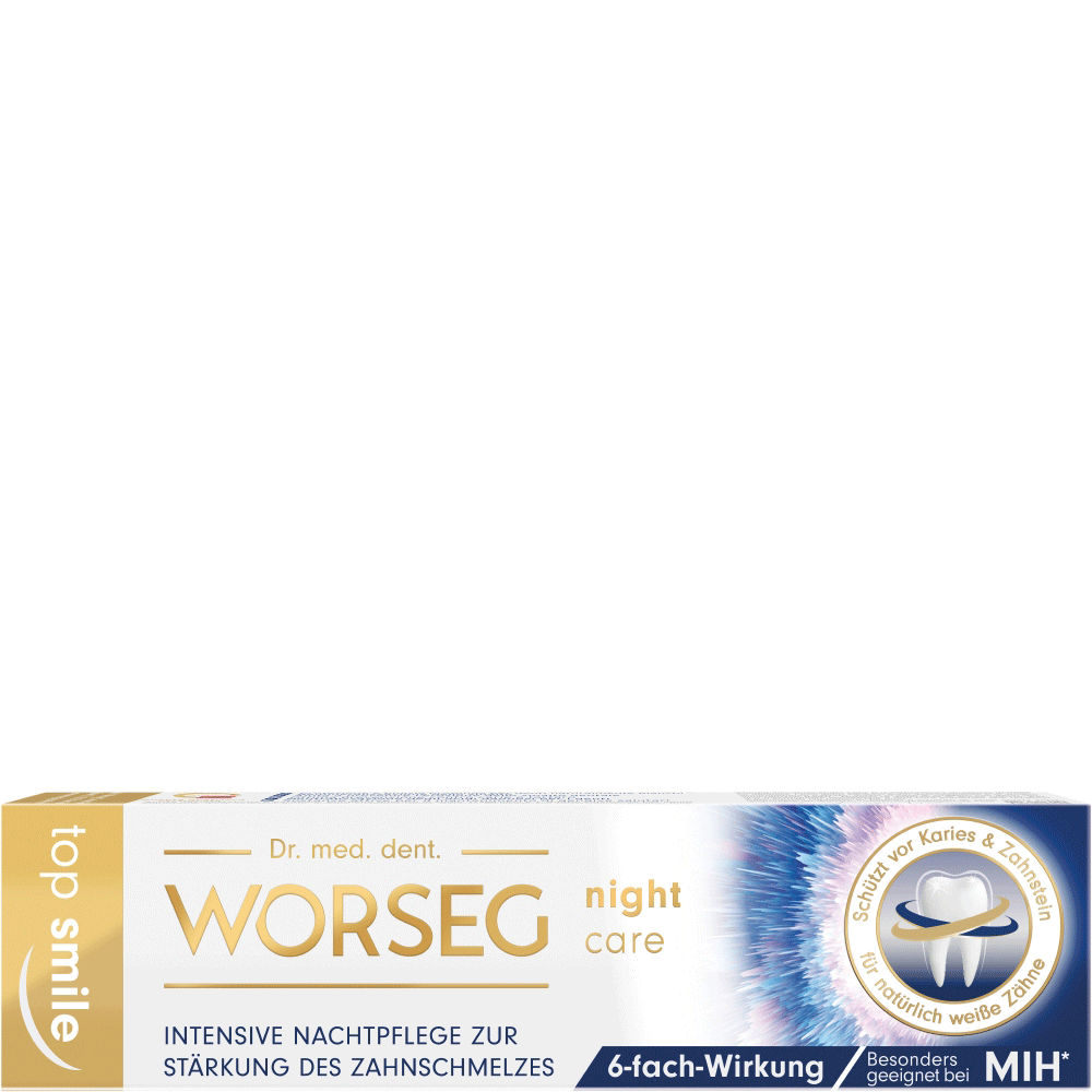 Bild: Worseg Top Smile Zahncreme Night Care