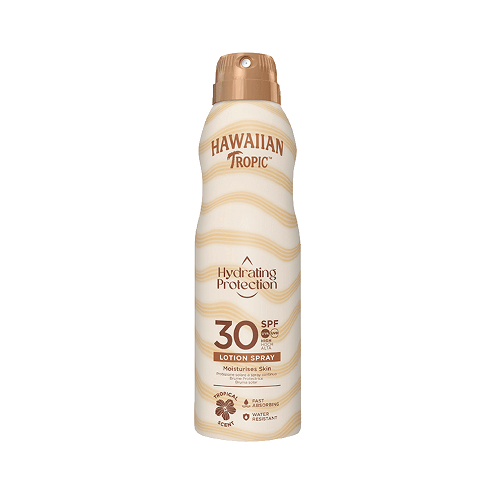 Bild: Hawaiian Tropic Hydrating Protection Lotion Spray LSF 30