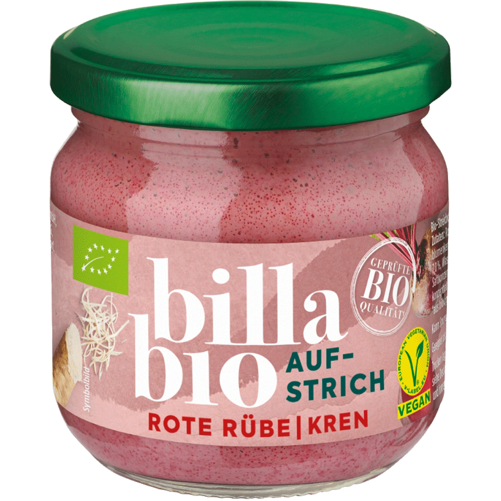 Bild: Billa Bio Rote Rüben Aufstrich