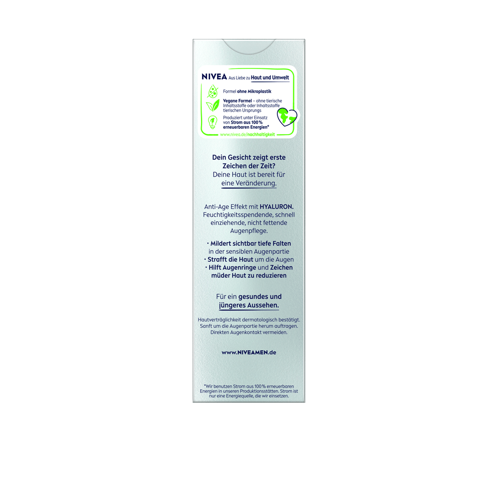 Bild: NIVEA MEN Anti-Age Hyaluron Augenpflege