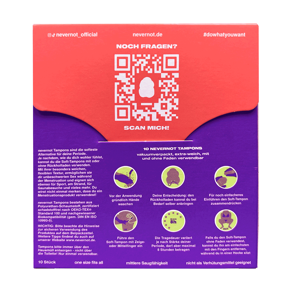 Bild: Nevernot Soft-Tampons 10 Stück