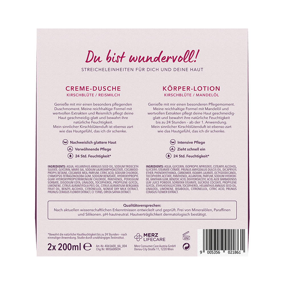 Bild: t: by tetesept Geschenkset Hallo Streichelhaut