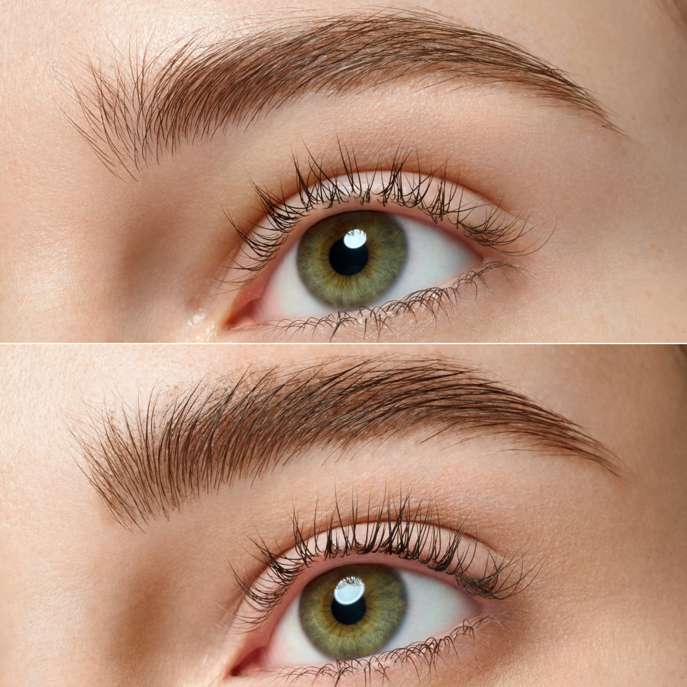 Bild: essence make me BROW eyebrow gel mascara Dark Browny Brows