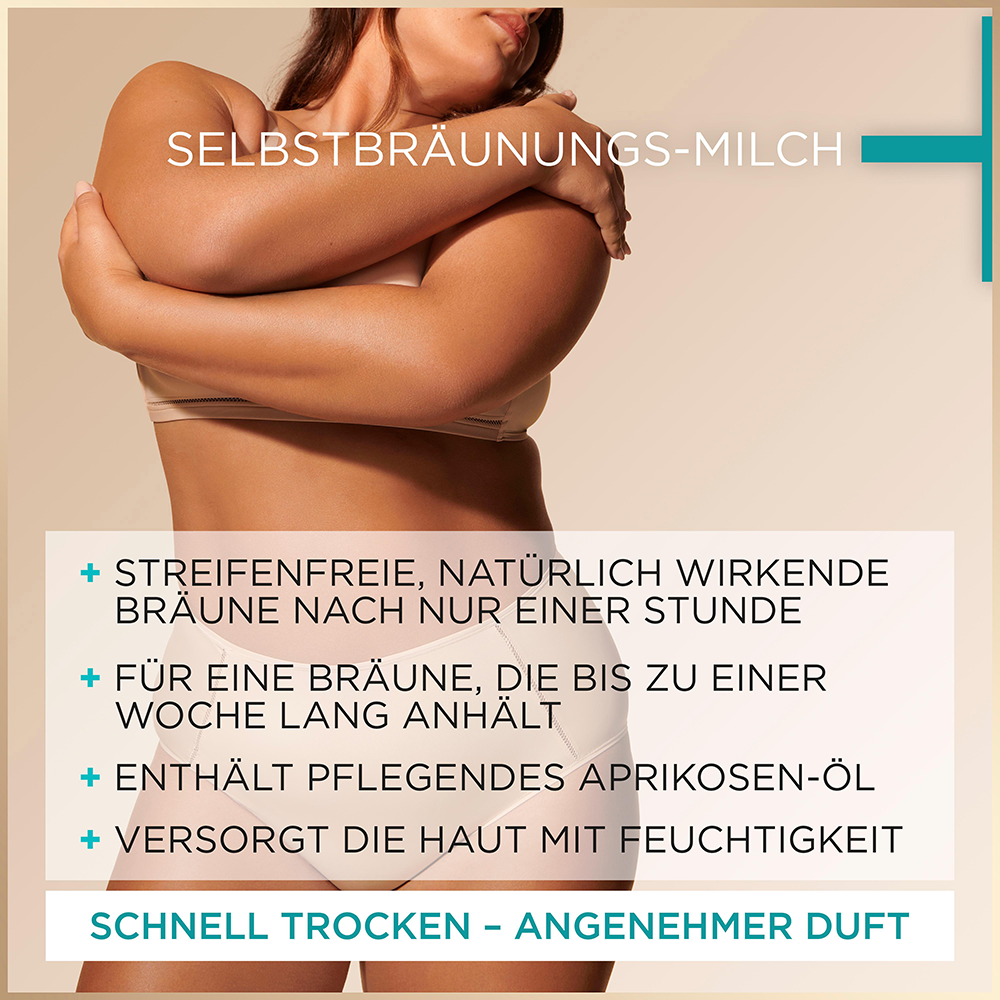 Bild: GARNIER AMBRE SOLAIRE Ambre Solaire Natural Bronzer Selbstbräunungs-Milch