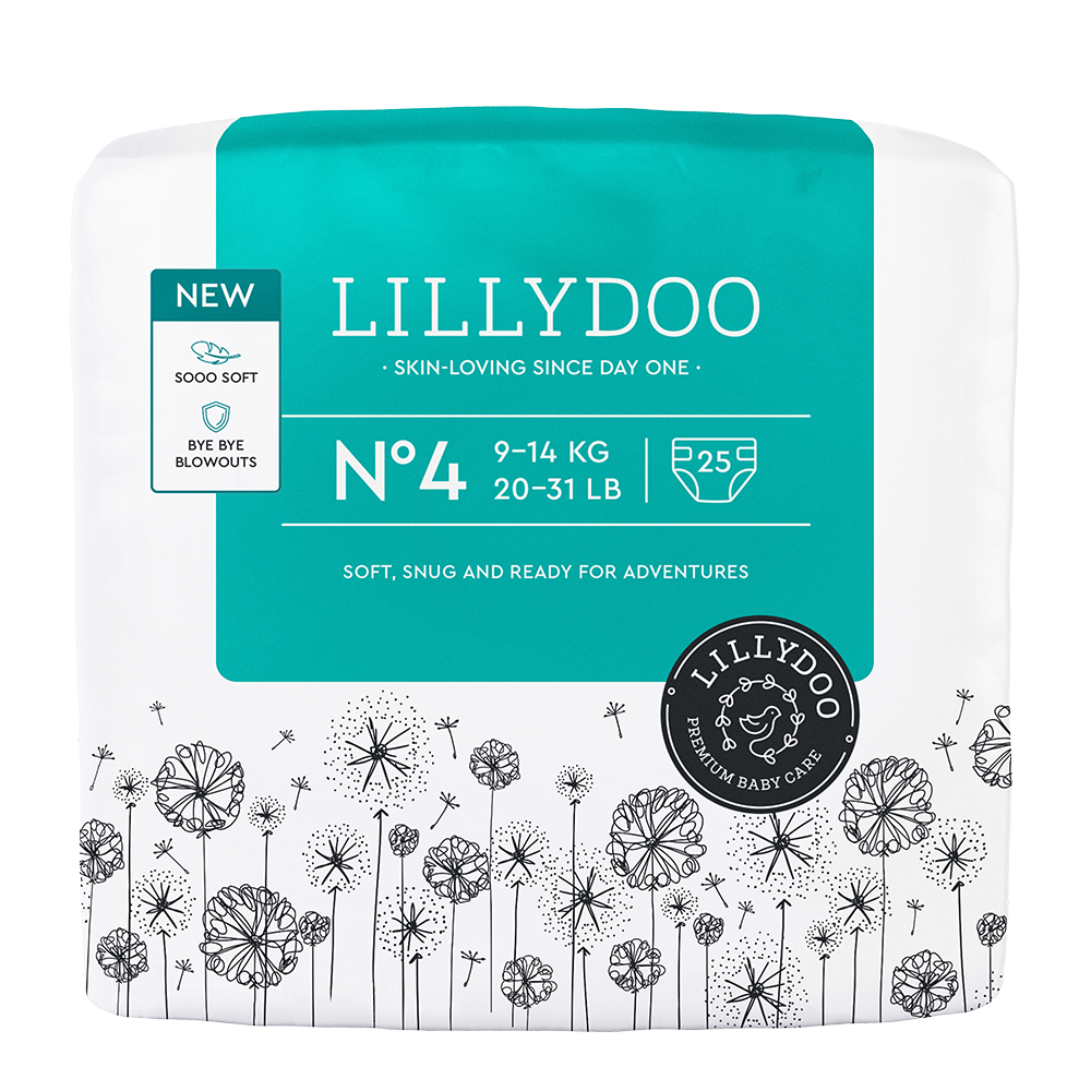 Bild: LILLYDOO Windeln N°4, 9 kg - 14 kg 