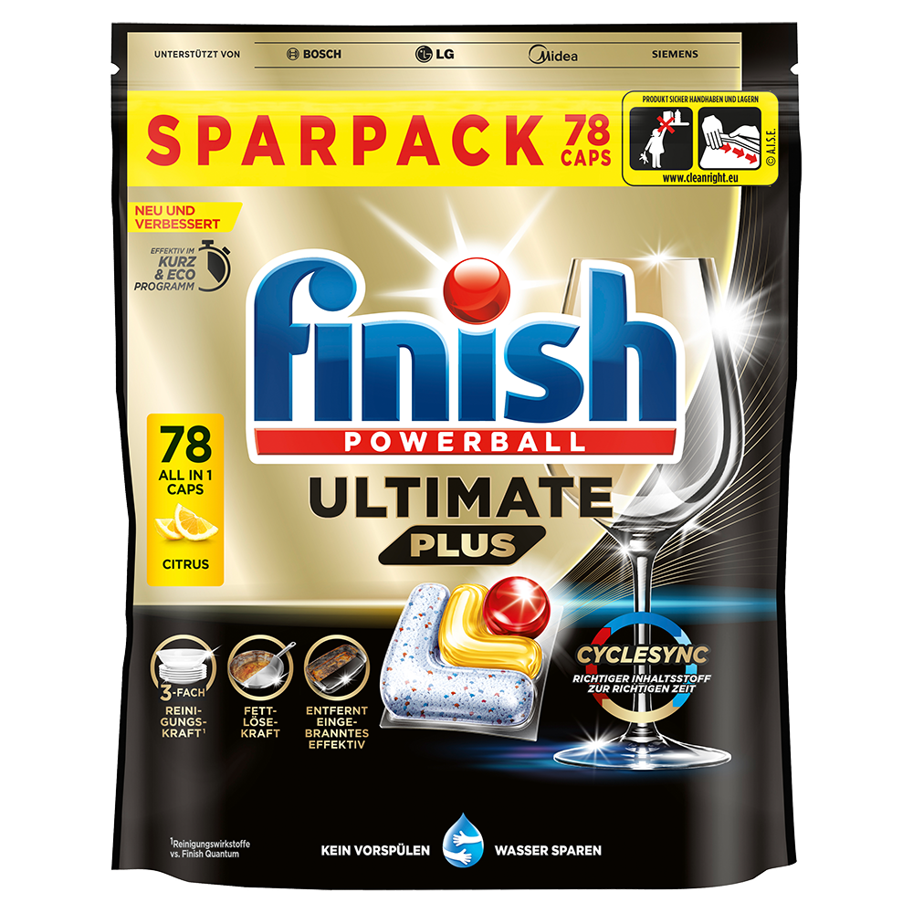 Bild: finish Powerball Ultimate Plus Caps