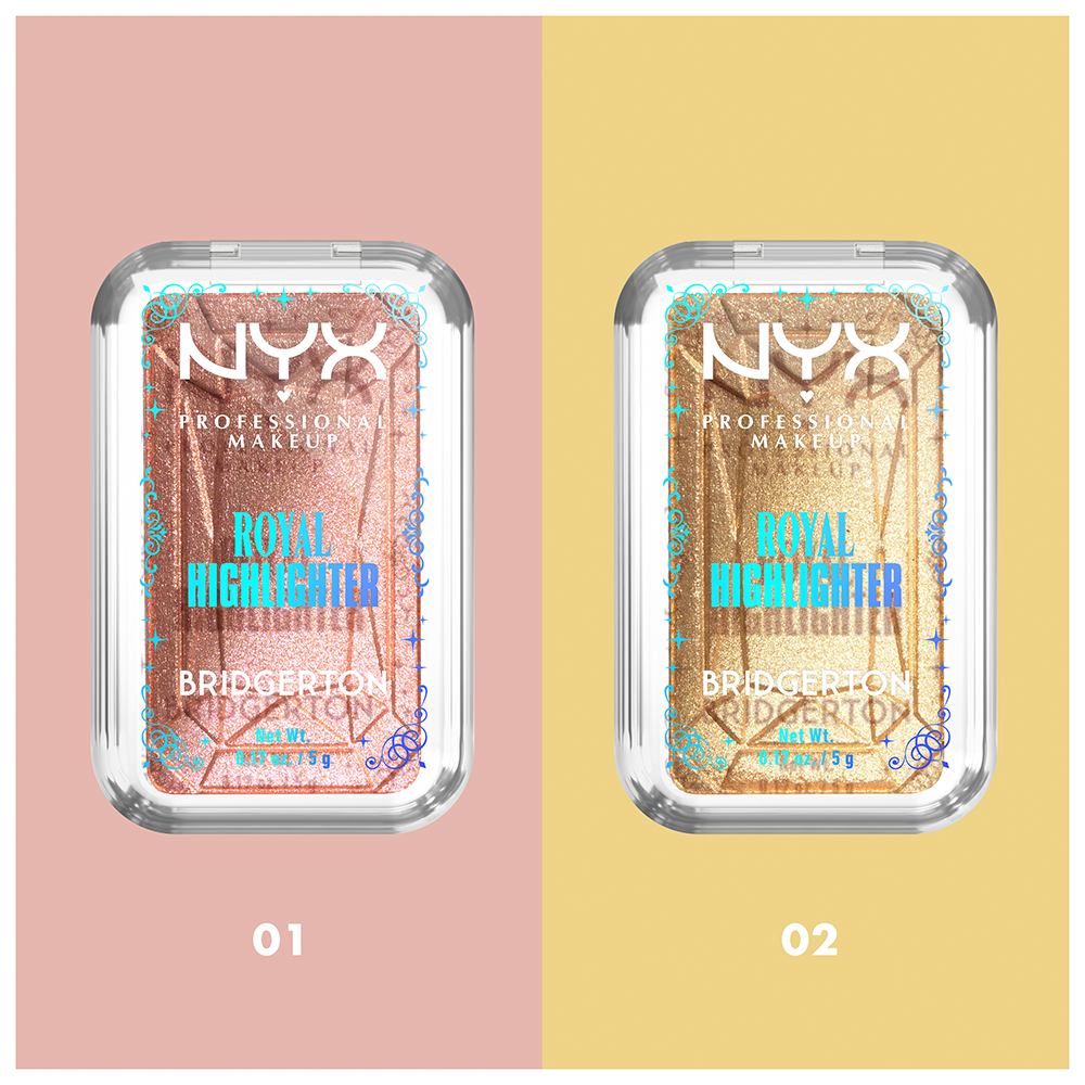 Bild: NYX Professional Make-up Bridgerton Royal Highlighter 01