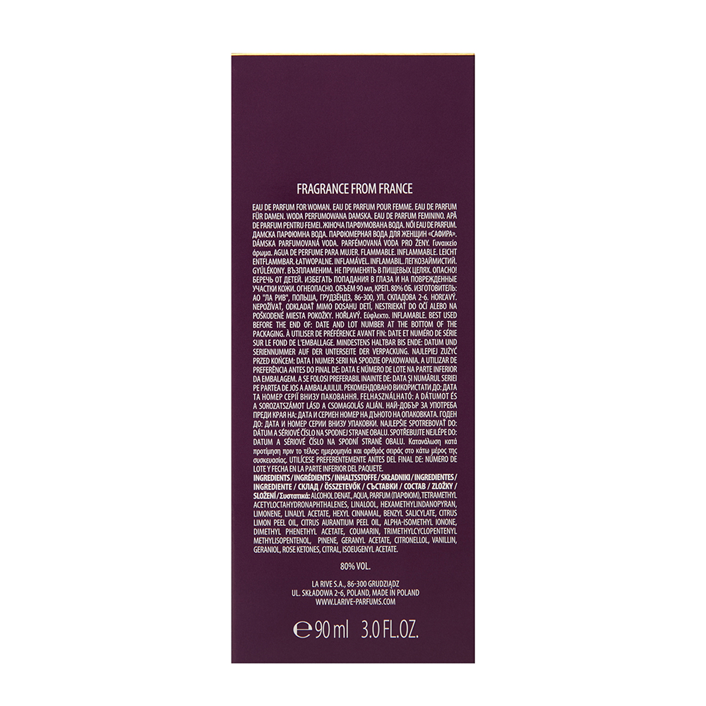 Bild: LA RIVE Saffira Eau de Parfum