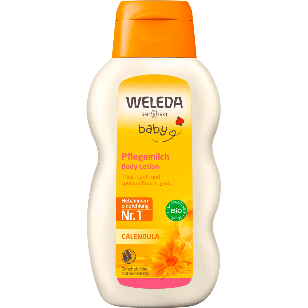 Bild: WELEDA Calendula Baby Pflegemilch