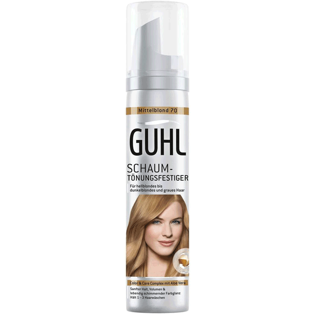Bild: GUHL Schaumtönungsfestiger mittelblond