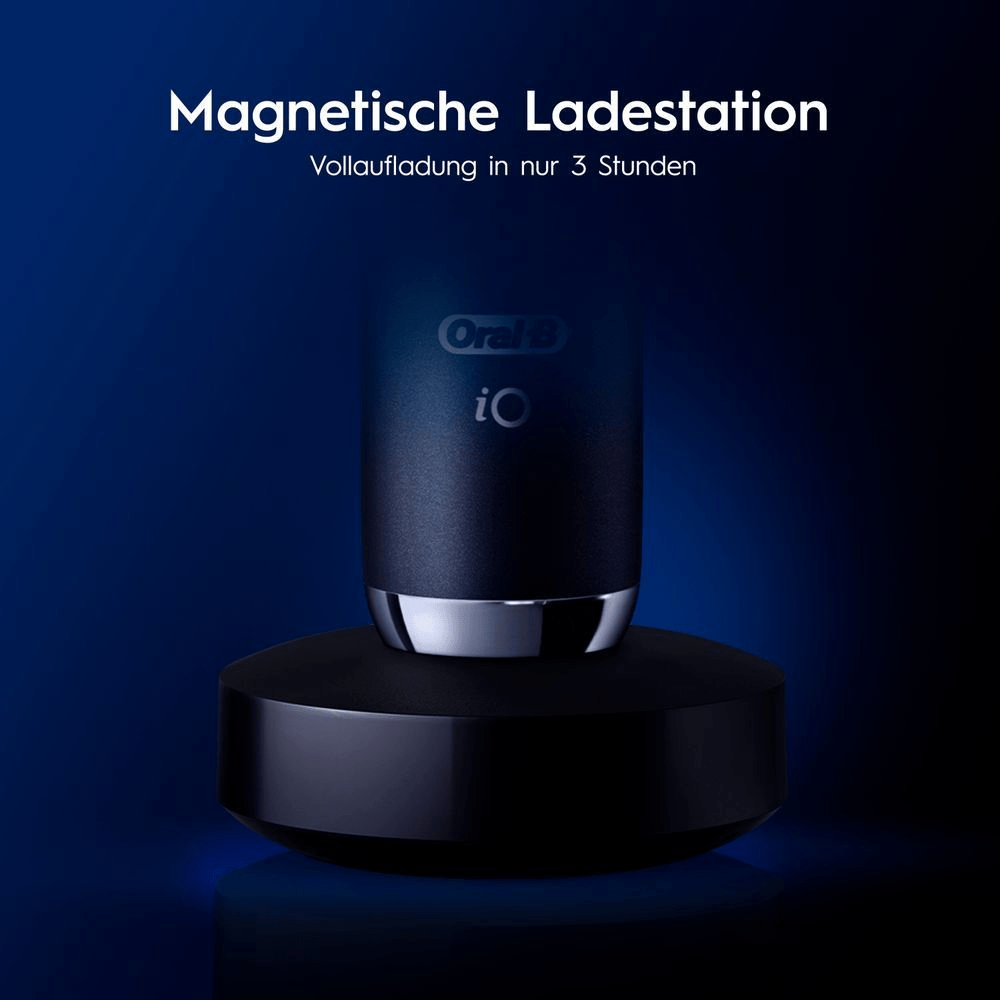 Bild: Oral-B iO Series 9 Duo Elektrische Zahnbürste, Black Onyx/Rose Quartz