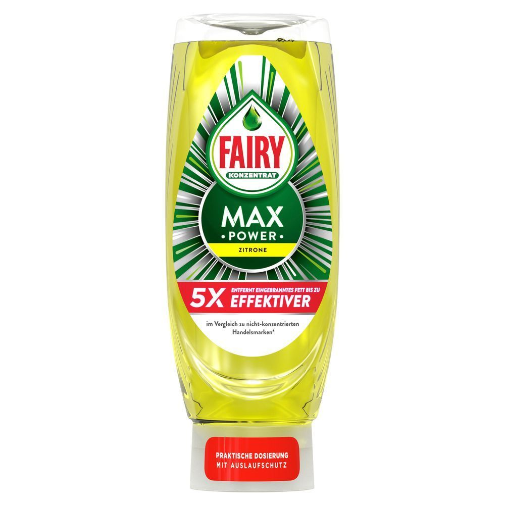 Bild: FAIRY Max Power Handgeschirrspülmittel Zitrone