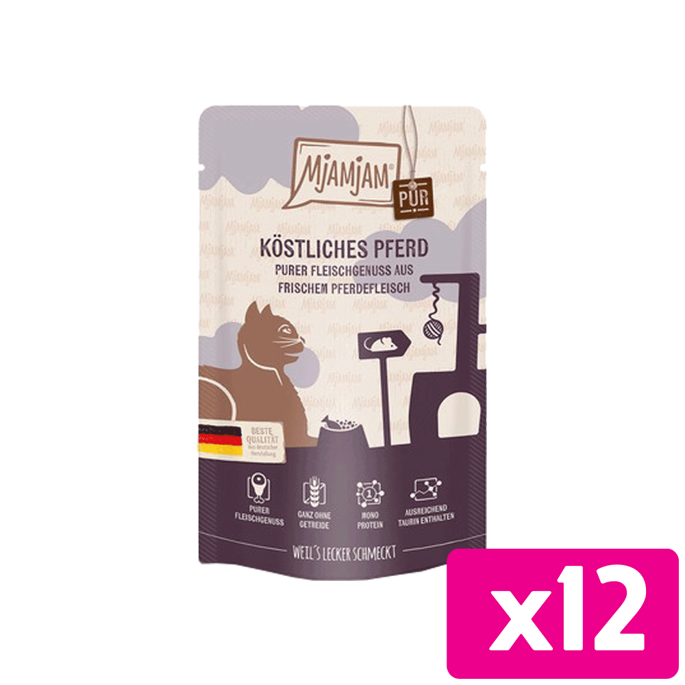 Bild: Mjamjam Purer Fleischgenuss köstliches Pferd pur