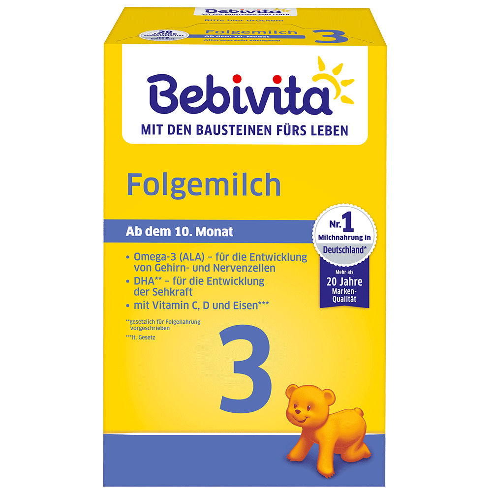 Bild: Bebivita 3 Folgemilch