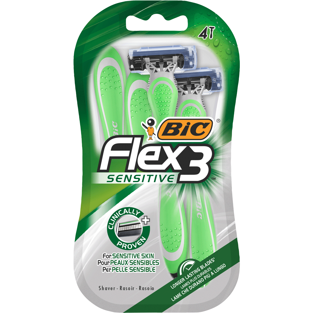 Bild: BIC Flex 3 Sensitive Rasierer