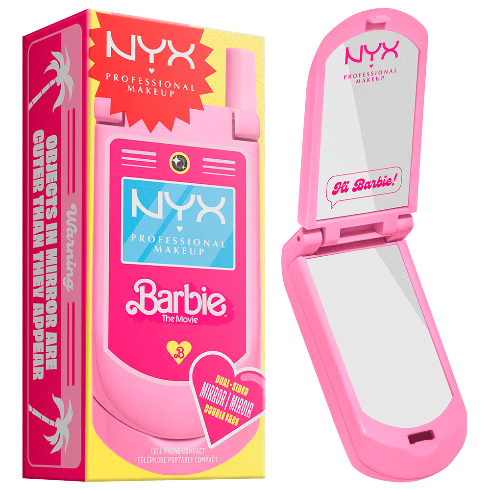 Bild: NYX Professional Make-up Barbie Mirror Phone zweiseitiger Spiegel 