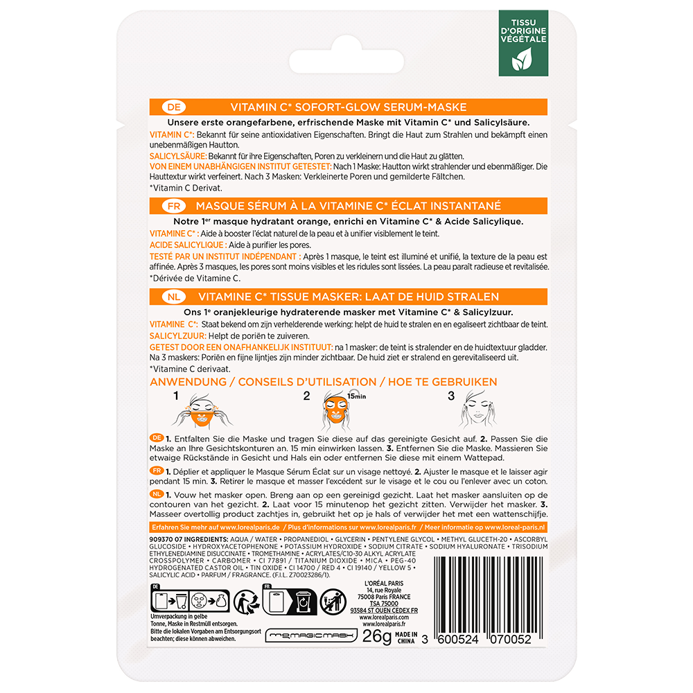 Bild: L'ORÉAL PARIS RevitaLift Clinical Serum-Maske