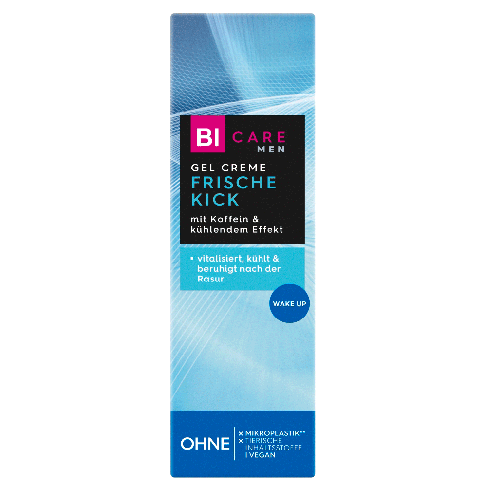 Bild: BI CARE MEN Gel Creme Frische Kick
