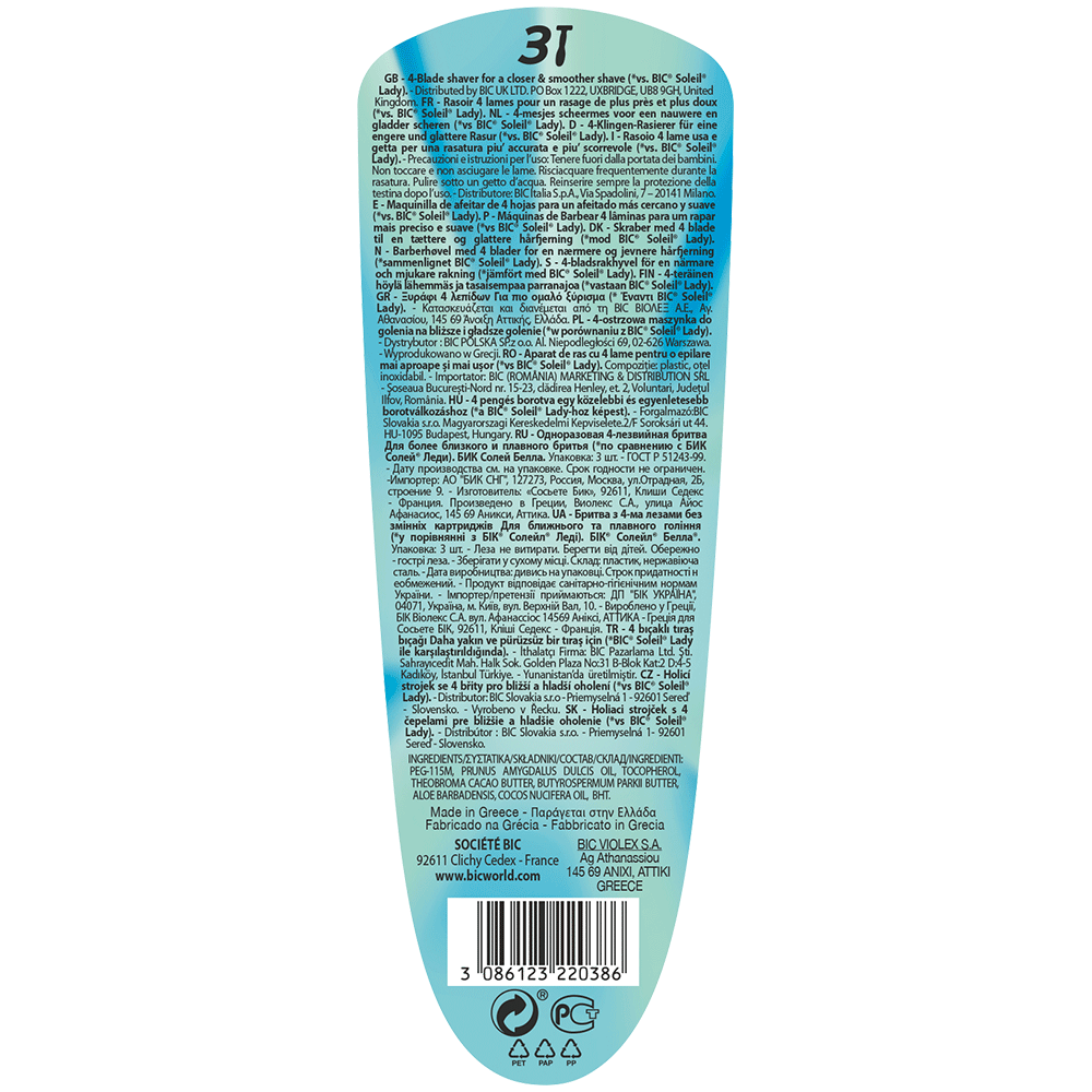 Bild: BIC Soleil Bella