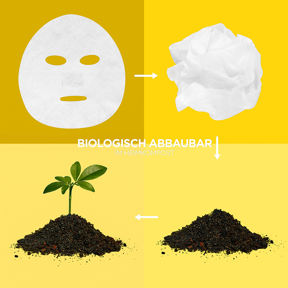 Bild: GARNIER Tuchmaske Vitamin C