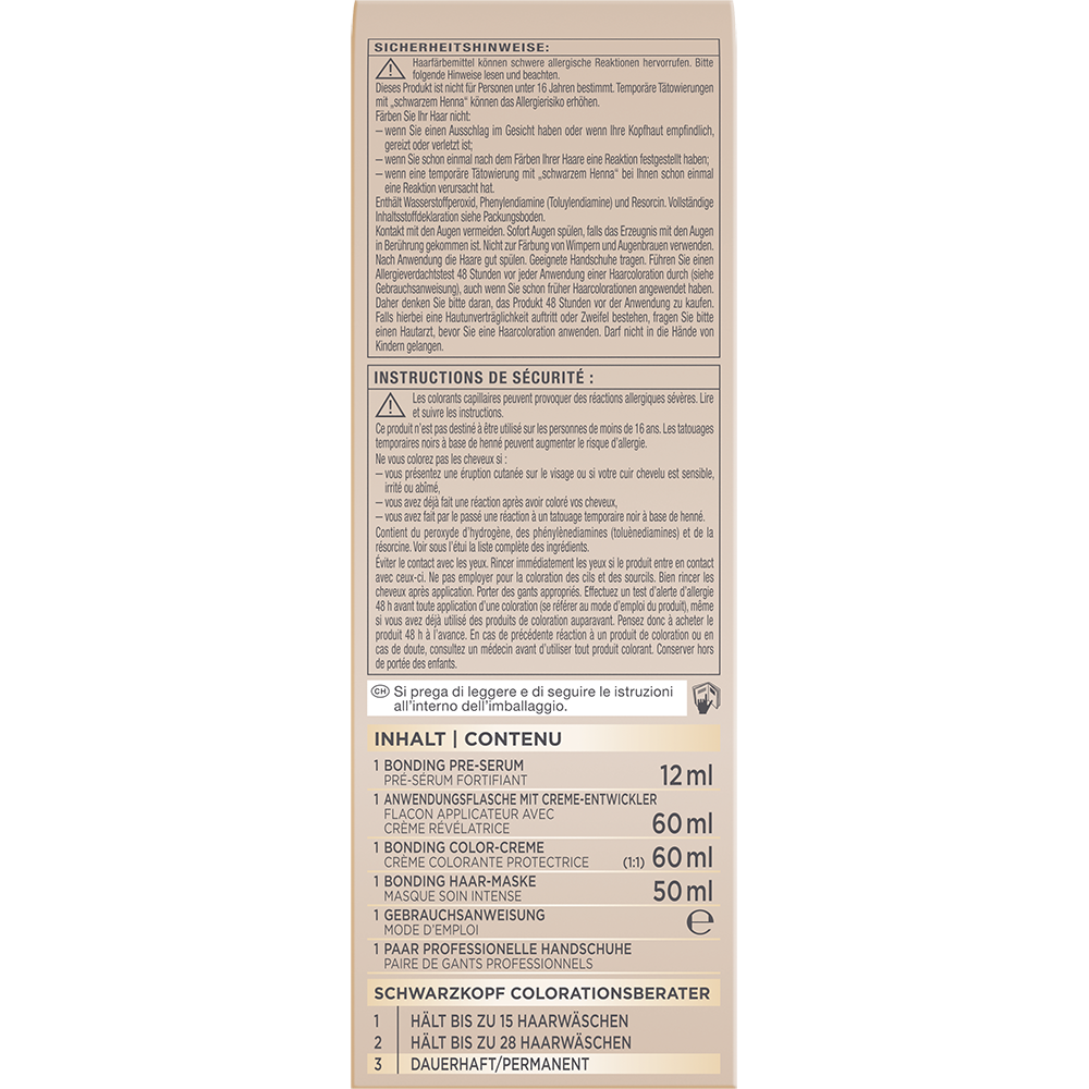 Bild: Schwarzkopf Creme Supreme Creme Coloration Natürliches Hellblond