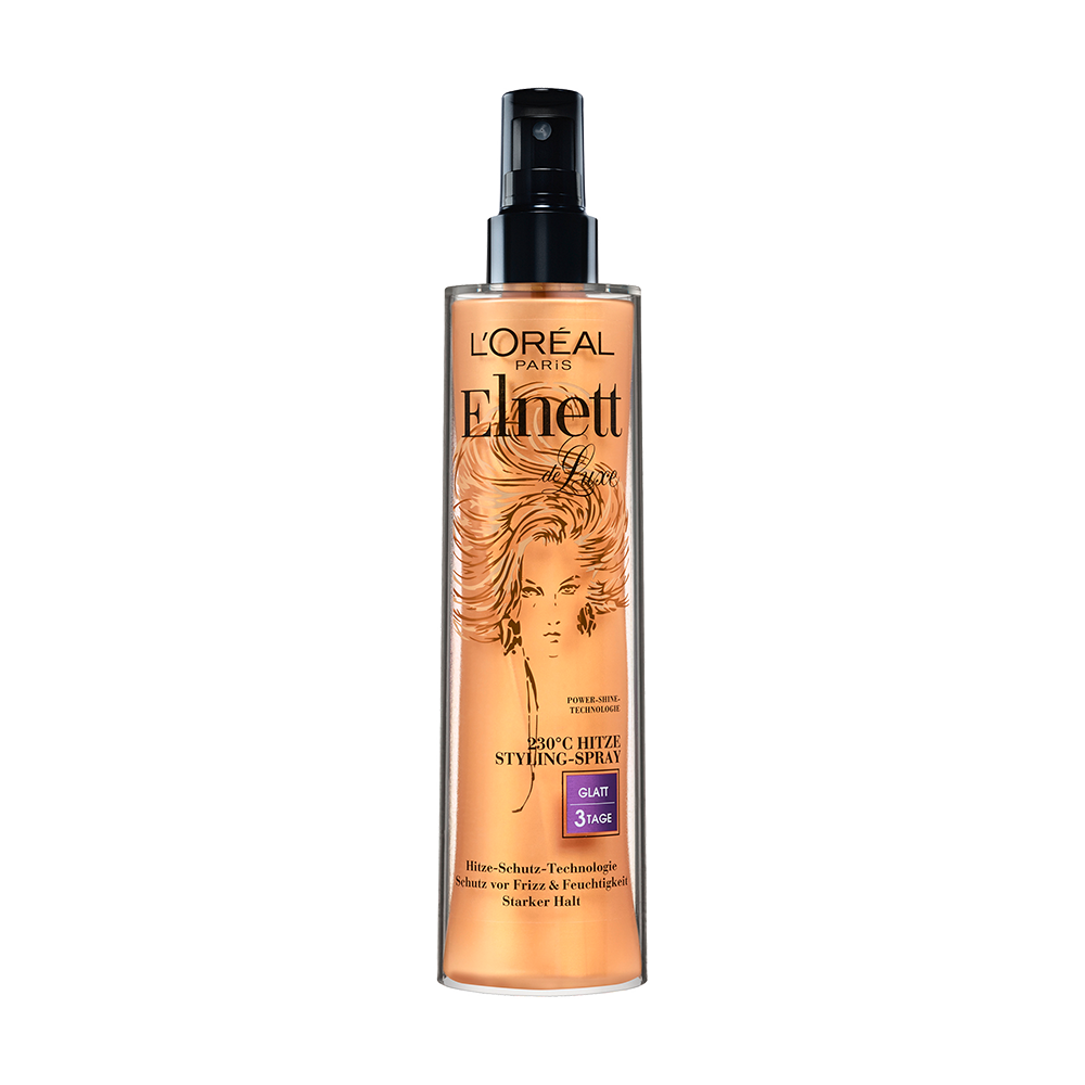 Bild: L'ORÉAL PARIS Elnett Hitze Styling-Spray 3 Tage Glatt