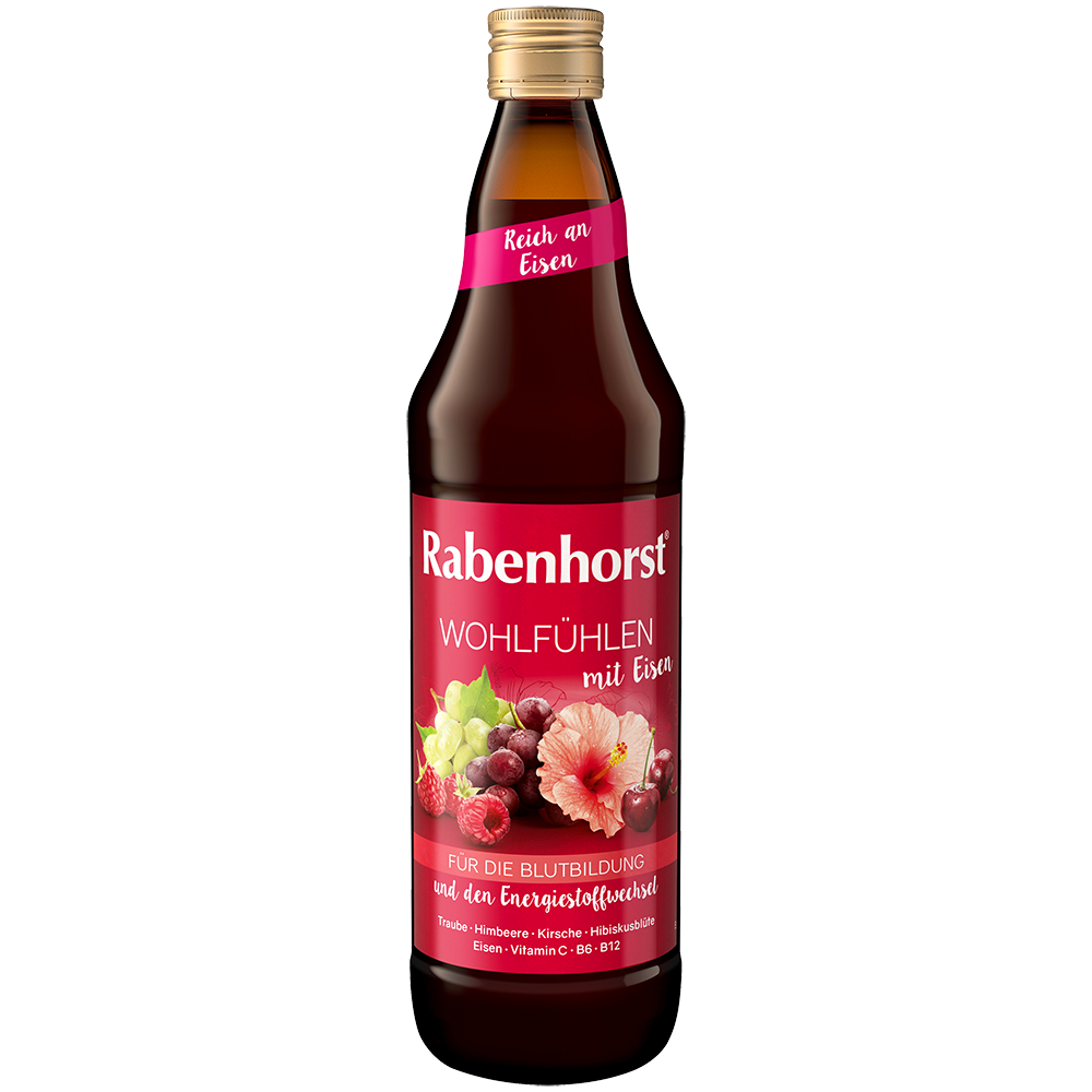 Bild: Rabenhorst Direktsaft mit Eisen 