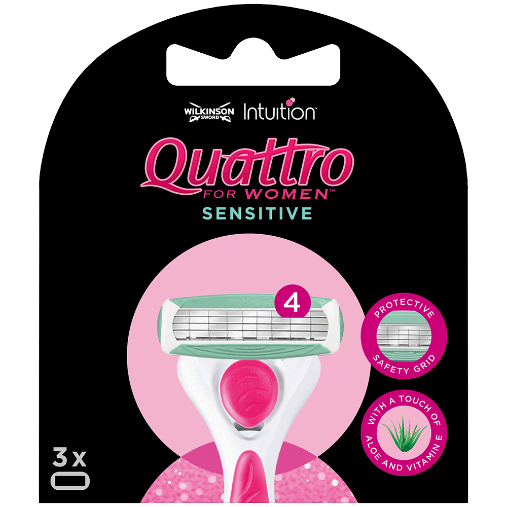 Bild: Wilkinson Quattro for Women Quattro Sensitive Klingen 