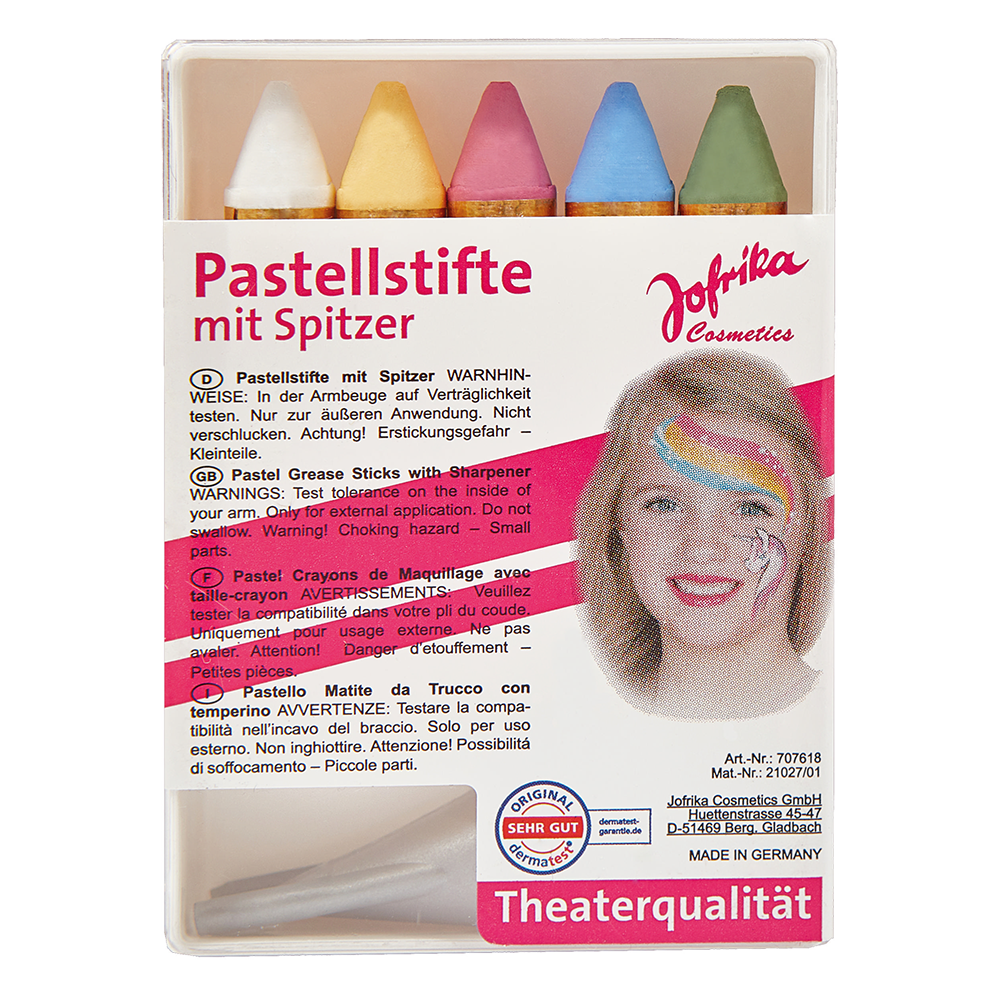 Bild: Jofrika Pastellstifte mit Spitzer 