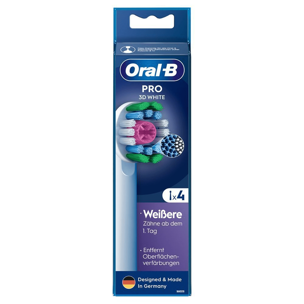 Bild: Oral-B Pro 3DWhite Aufsteckbürsten, Weiß 