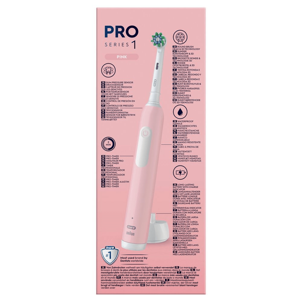Bild: Oral-B Pro Series 1 Elektrische Zahnbürste, Rosa 