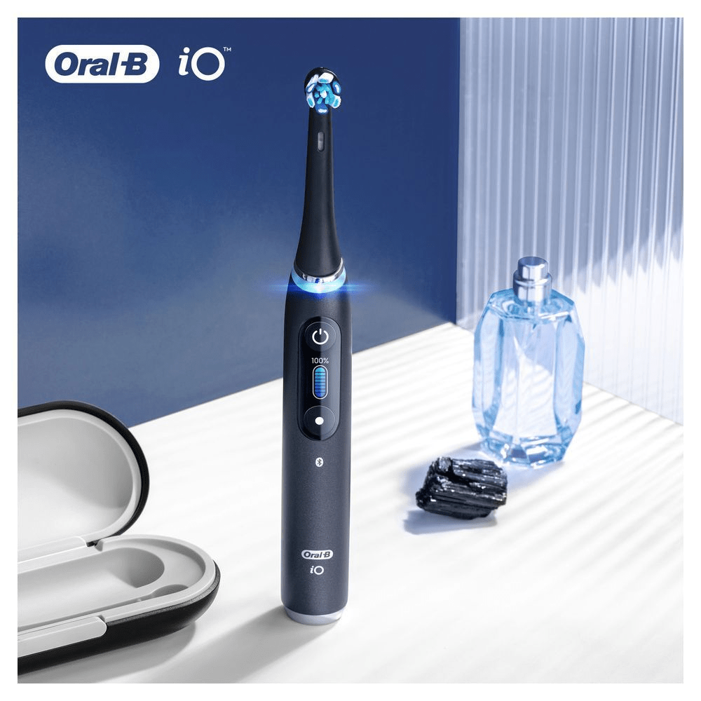 Bild: Oral-B iO Black Ultimative Reinigung Aufsteckbürsten, Schwarz