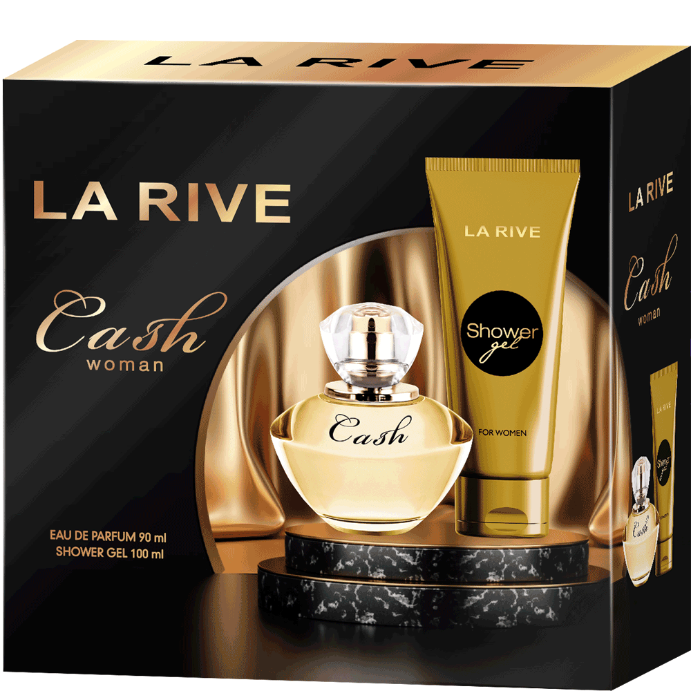Bild: LA RIVE Cash Woman Geschenkset Eau de Parfum 90 ml + Duschgel 100 ml