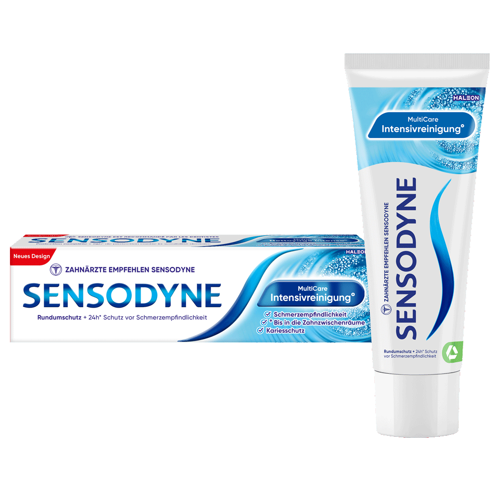 Bild: SENSODYNE Zahncreme Multicare Intensivreinigung 