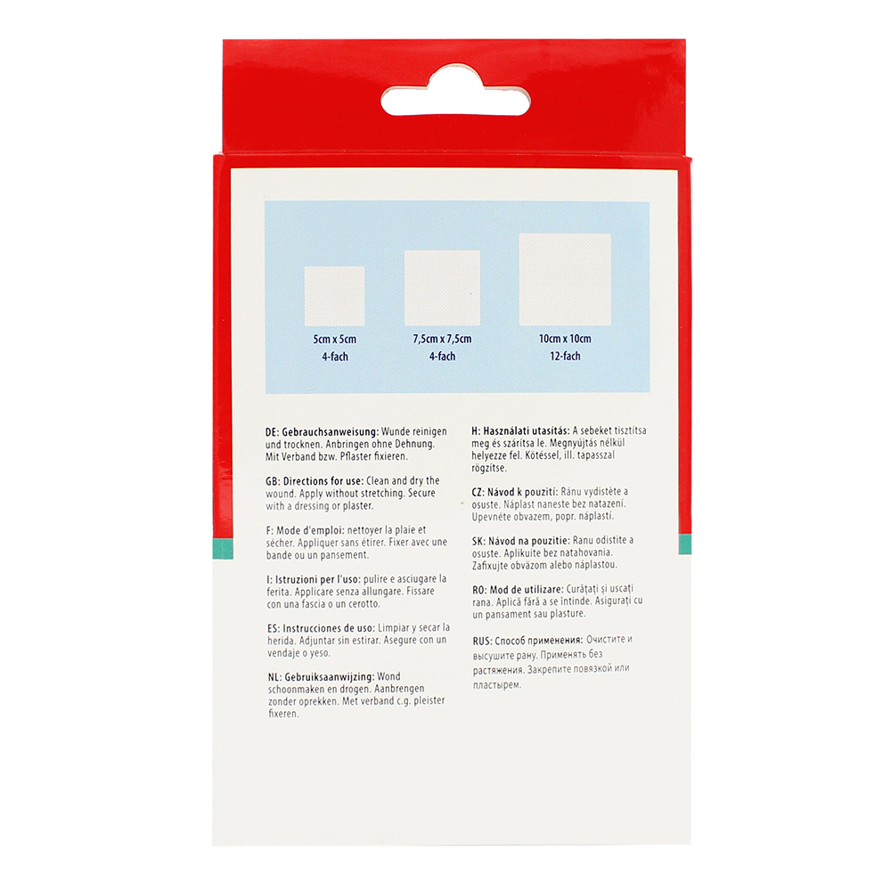 Bild: WUNDmed Kompressen 