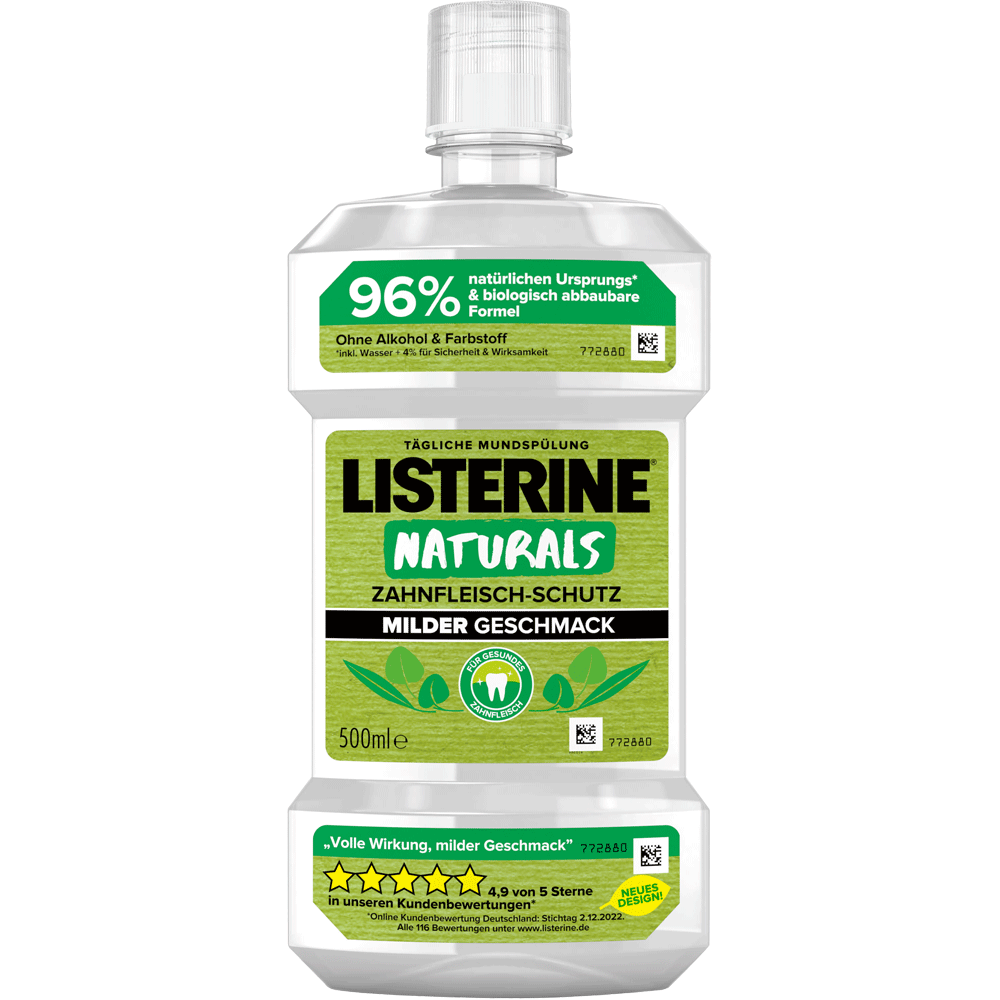 Bild: LISTERINE Naturals Mundspülung Zahnfleisch-Schutz