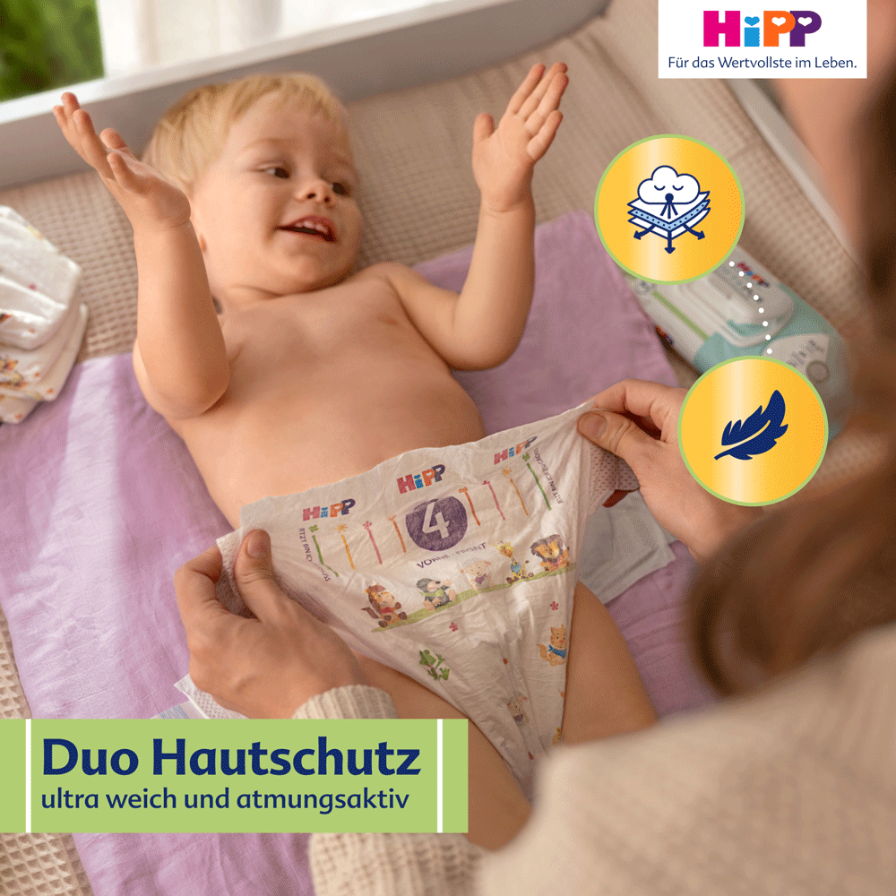 Bild: HiPP Premium Windeln Gr. 2, 4kg - 8kg 