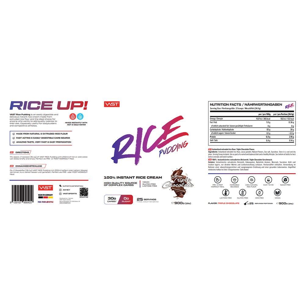 Bild: Vast Rice Pudding Triple Chocolate 