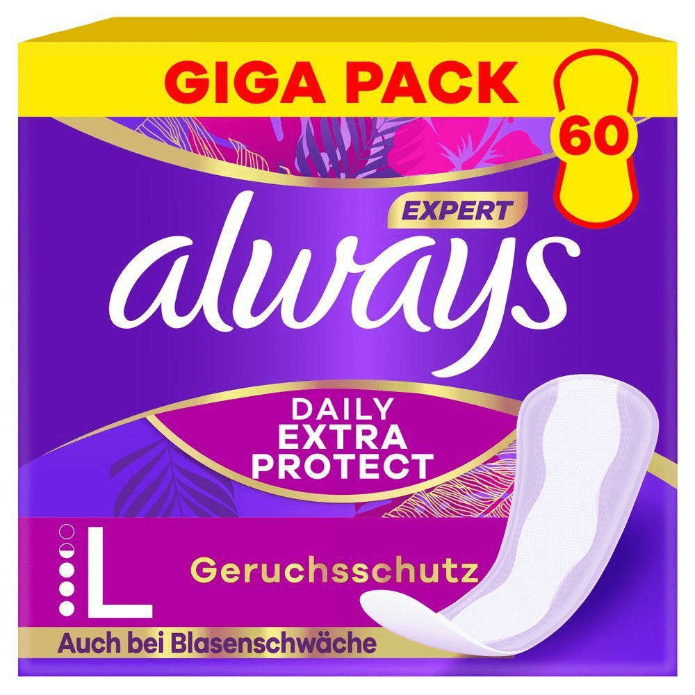 Bild: always Daily Extra Protect Long Slipeinlagen 