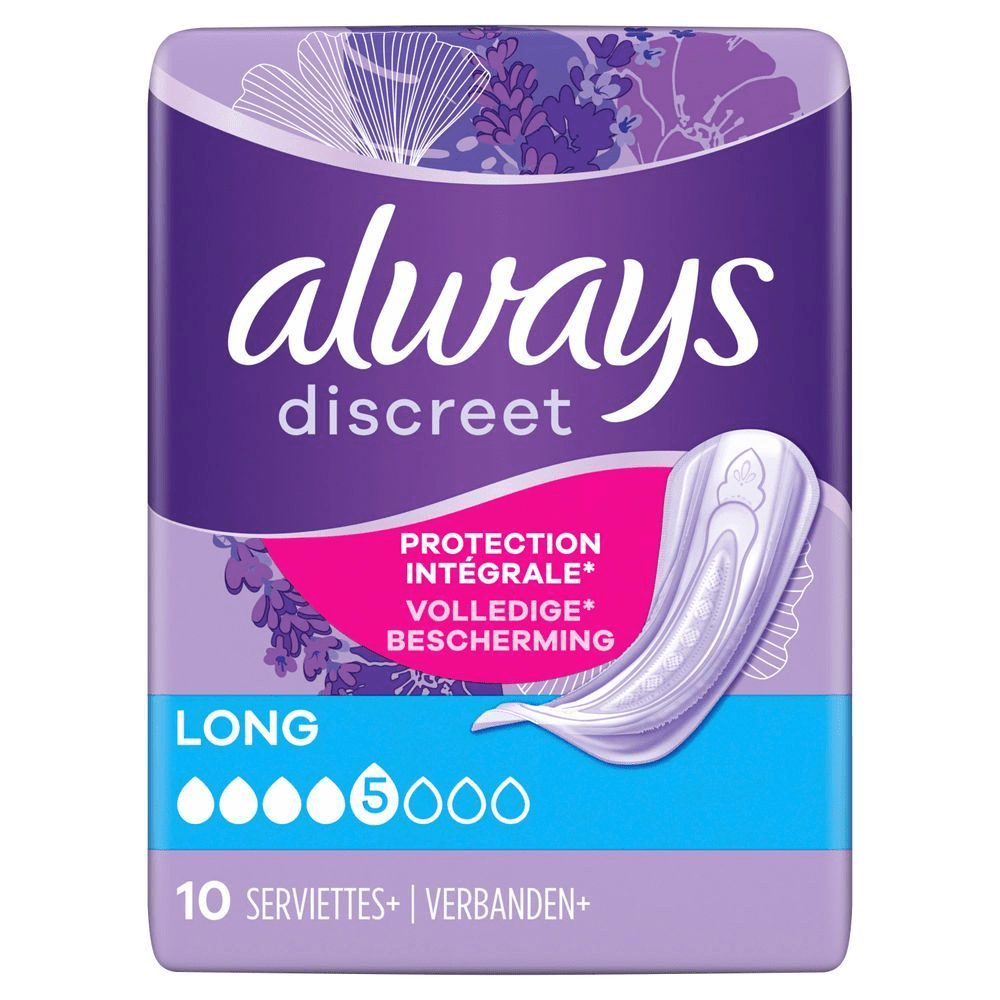 Bild: always Discreet Inkontinenz-Einlagen Long Plus 