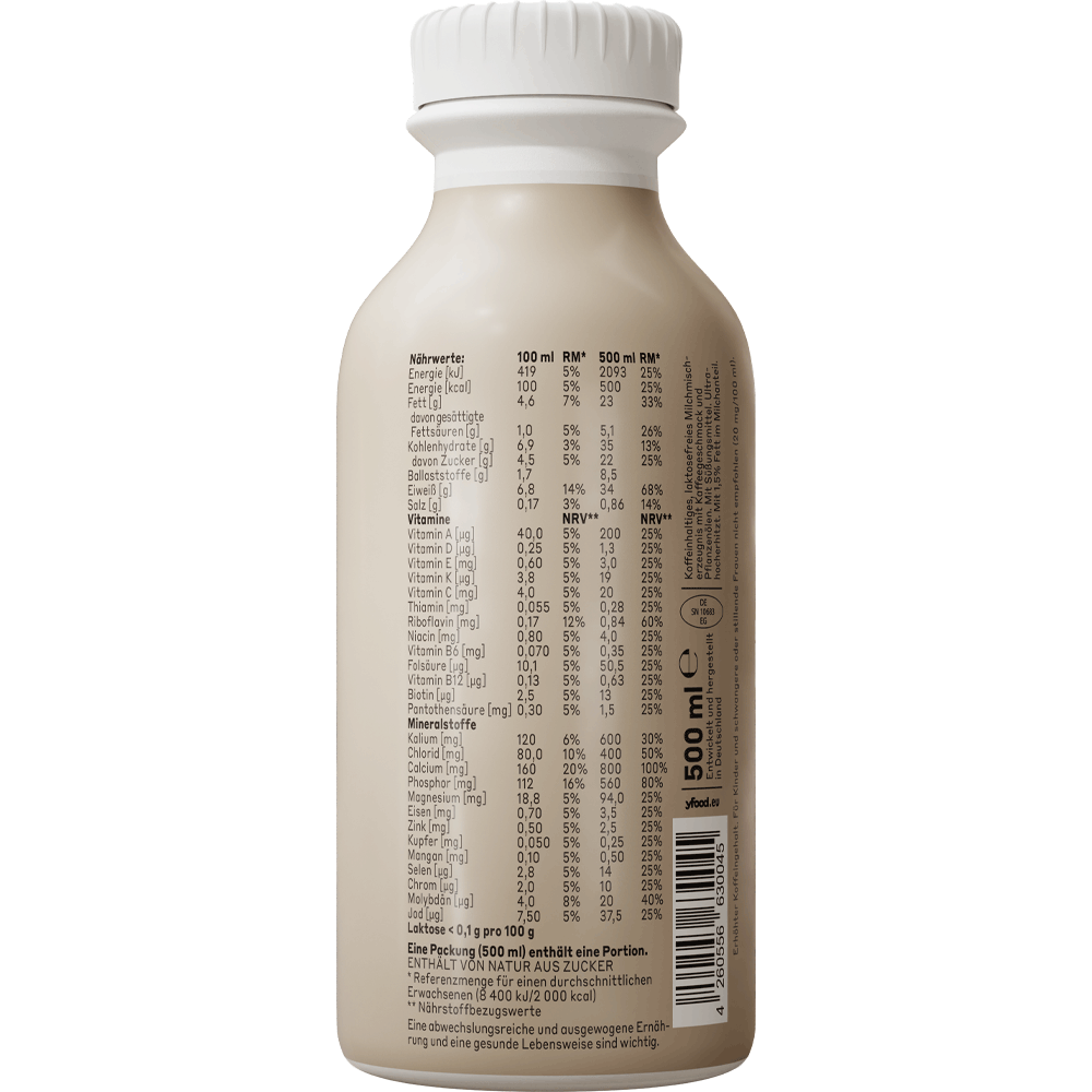 Bild: YFOOD Trinkmahlzeit Cold Brew Coffee