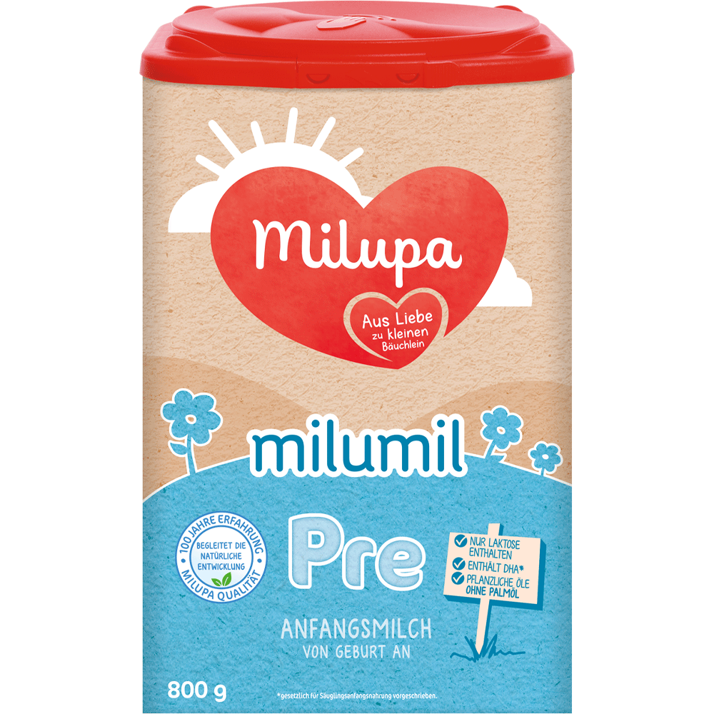 Bild: Milupa Milumil Pre, Anfangsmilch