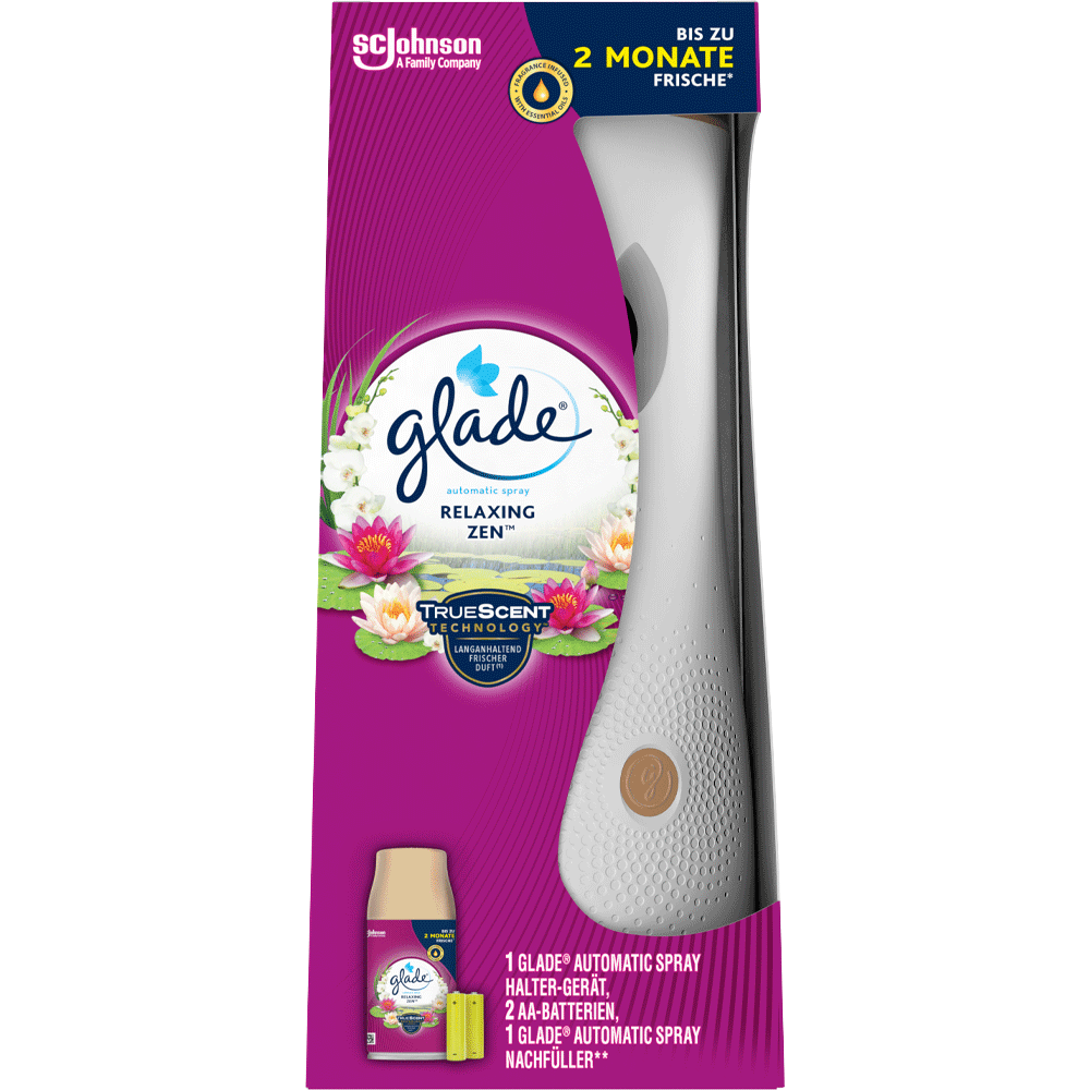 Bild: Glade Automatic Spray Starter Set Relaxing Zen
