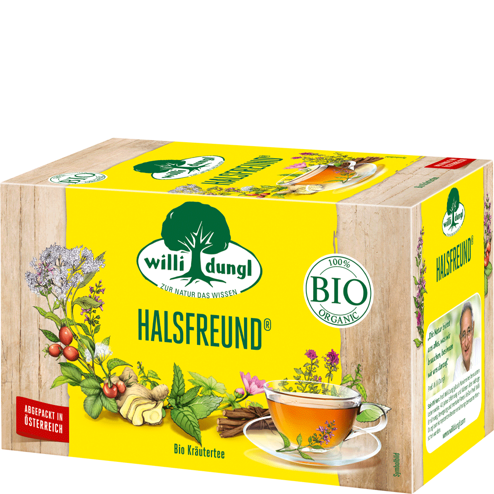 Bild: Willi Dungl Kräuter Tee Halsfreund