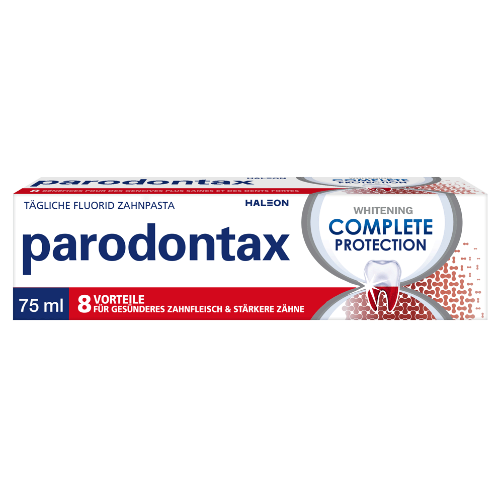 Bild: Parodontax Zahnpasta Complete Protection Whitening