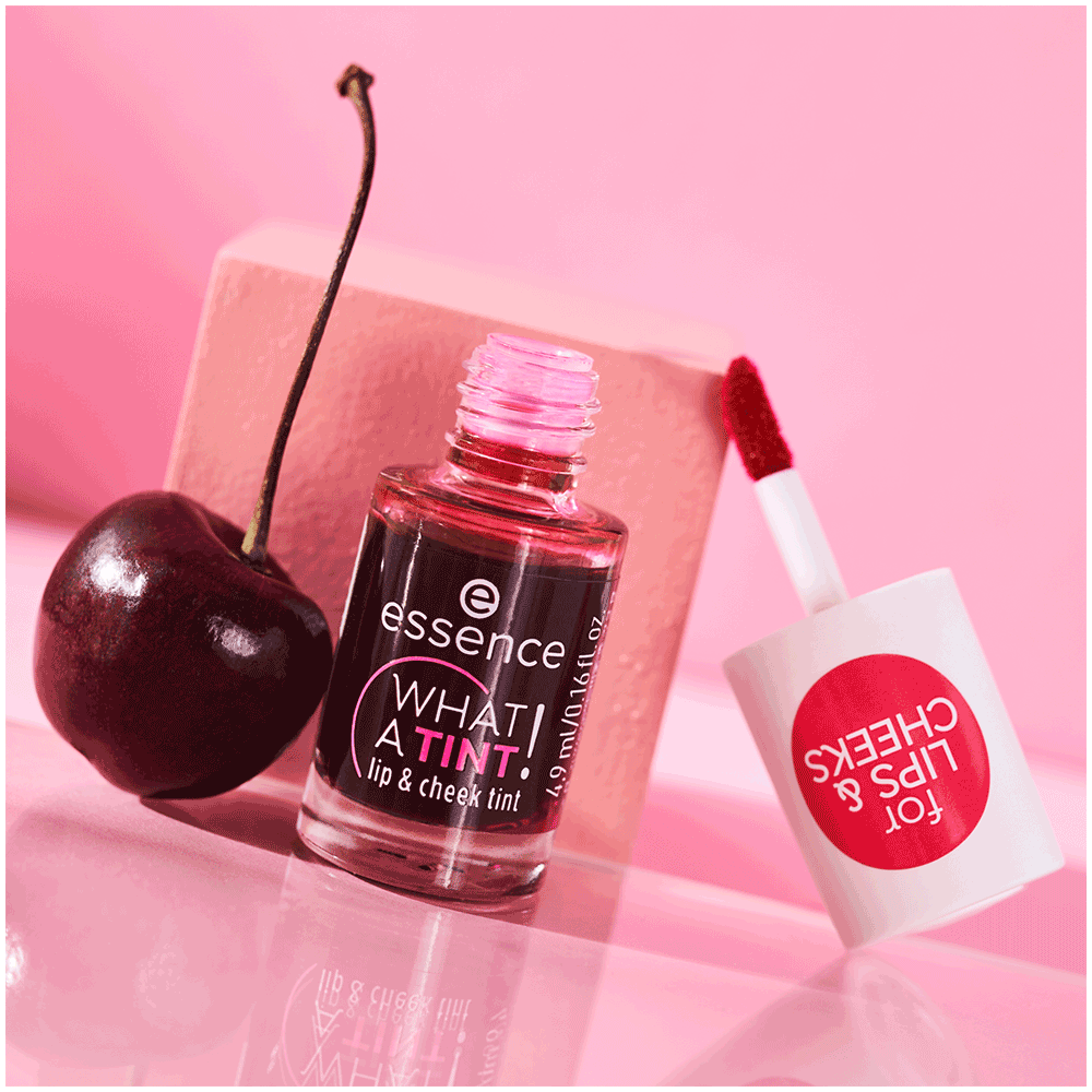 Bild: essence WHAT A TINT! lip & cheek tint 01